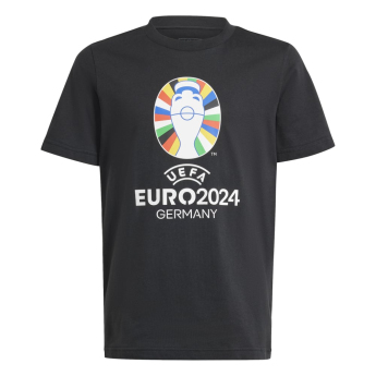 EURO 2024 detské tričko Logo black