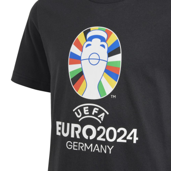 EURO 2024 detské tričko Logo black