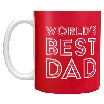 Futbalová reprezentácia hrnček England FA Worlds Best Dad