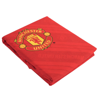 Manchester United obliečky na jednu posteľ Core Stripe Single Duvet Set