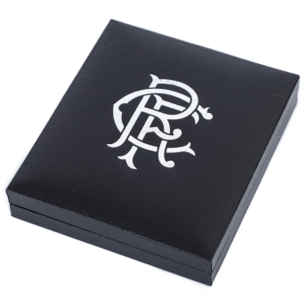 FC Rangers retiazka na krk s príveskom 18ct Gold Plated on Silver