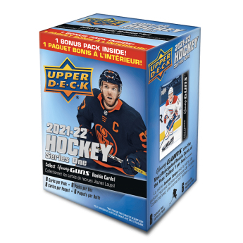 NHL boxy hokejové karty NHL upper deck series 1 blaster box