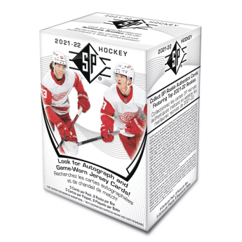 NHL boxy hokejové karty NHL 2021-22 Upper Deck SP Blaster Box