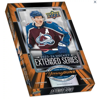 NHL boxy hokejové karty NHL 2023-24 Upper Deck Extended Series Hobby Box