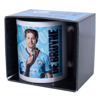 Manchester City hrnček De Bruyne white