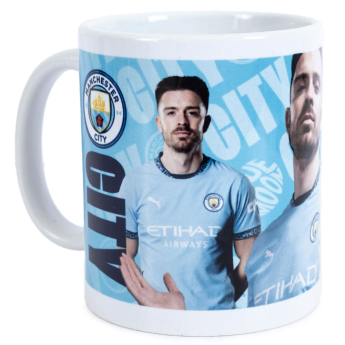 Manchester City hrnček Grealish white