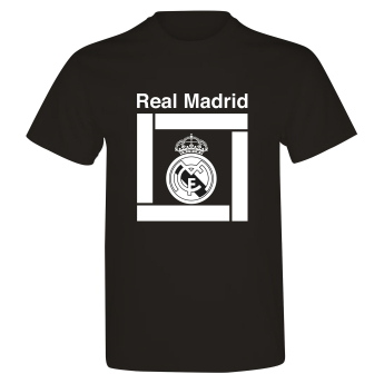 Real Madrid pánske tričko Square black