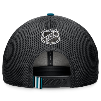 San Jose Sharks čiapka baseballová šiltovka 2024 Draft NHL On Stage Trucker Adjustable Hat