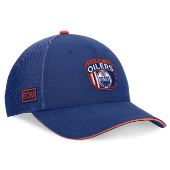 Edmonton Oilers čiapka baseballová šiltovka 2024 Draft NHL On Stage Trucker Adjustable Hat