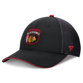 Chicago Blackhawks čiapka baseballová šiltovka 2024 Draft NHL On Stage Trucker Adjustable Hat