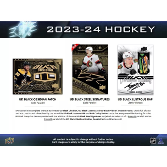 NHL boxy hokejové karty NHL 2023-24 Upper Deck SPx Hockey Hobby Box