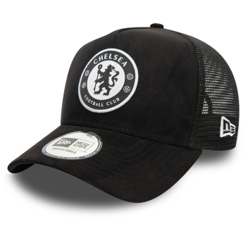 FC Chelsea čiapka baseballová šiltovka 9Forty Trucker Faux Suede black