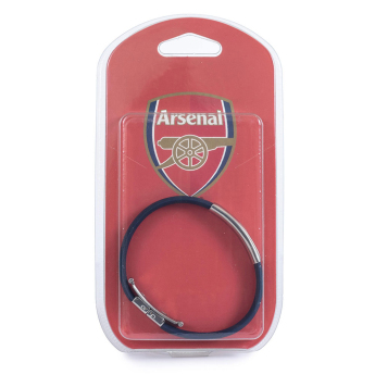 FC Arsenal náramok Navy flexi