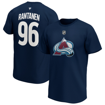 Colorado Avalanche pánske tričko Mikko Rantanen #96 Iconic Name & Number Graphic