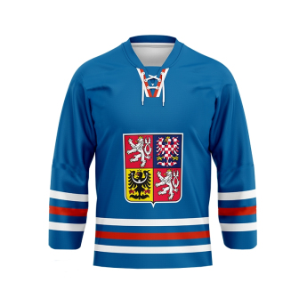 Hokejové reprezentácie hokejový dres Ondřej Palát #18 2023/2024 CCM Fandres replica - blue