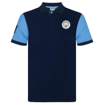 Manchester City polokošeľa Contrast navy