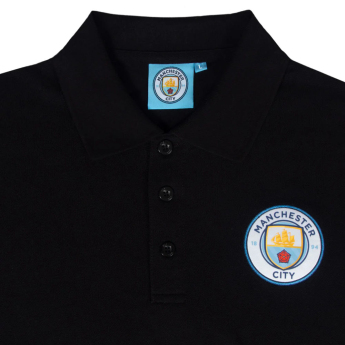 Manchester City polokošeľa Crest black