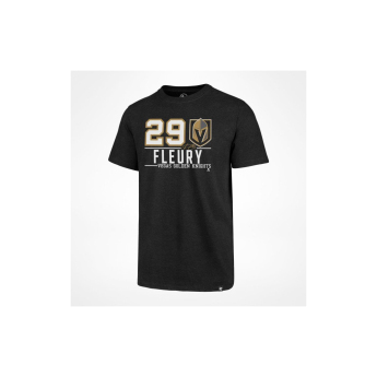 Vegas Golden Knights pánske tričko Marc-Andre Fleury #29 Player Name 47 Club Tee