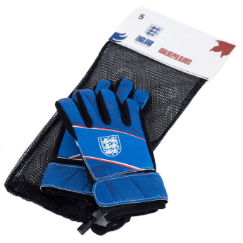 Futbalová reprezentácia detské brankárske rukavice England FA Kids 67-73mm palm width