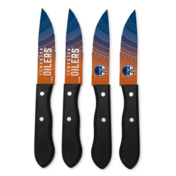 Edmonton Oilers sada nožov 4 Piece Steak Knife Set