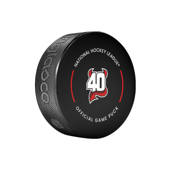 New Jersey Devils puk Official Game Puck 2022-2023 40th Anniversary