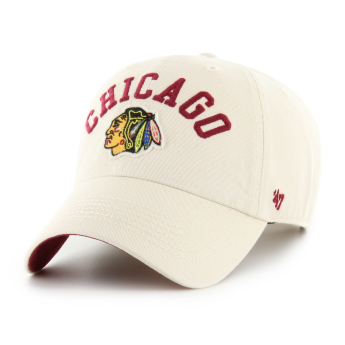 Chicago Blackhawks čiapka baseballová šiltovka Clubhouse Faber ’47 Clean Up