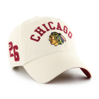 Chicago Blackhawks čiapka baseballová šiltovka Clubhouse Faber ’47 Clean Up