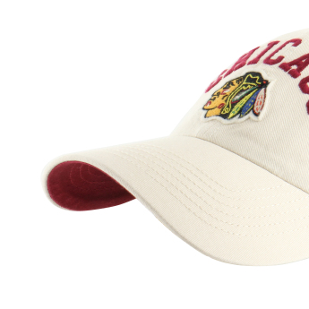 Chicago Blackhawks čiapka baseballová šiltovka Clubhouse Faber ’47 Clean Up