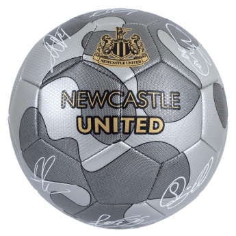 Newcastle United futbalová lopta Camo Sig - Size 5