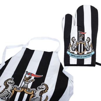 Newcastle United chňapky a zástera Stripe design