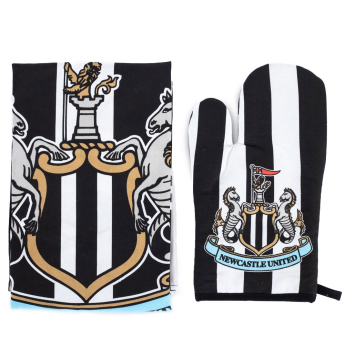 Newcastle United chňapky a zástera Stripe design