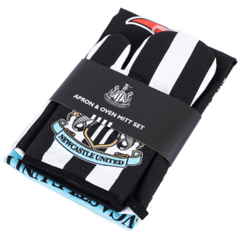 Newcastle United chňapky a zástera Stripe design