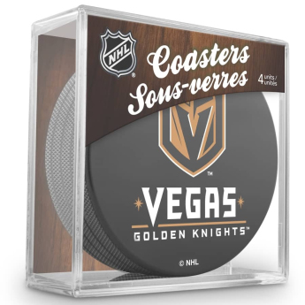 Vegas Golden Knights puk coaster