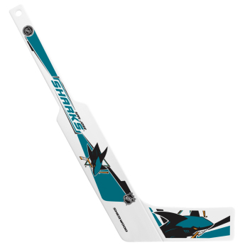 San Jose Sharks plastová mini hokejka Sher-wood goalie