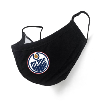 Edmonton Oilers rúško black