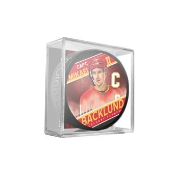 Calgary Flames puk Mikael Backlund Captain Collection