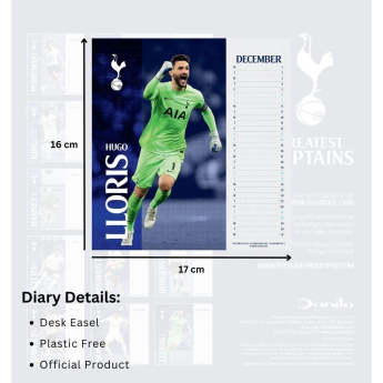 Tottenham stolový kalendár 2025