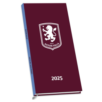 Aston Villa diár Slim 2025