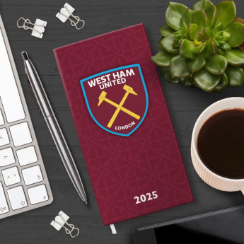 West Ham United diár Slim 2025