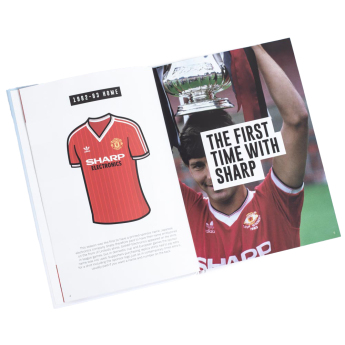 Manchester United kniha Classic Kits