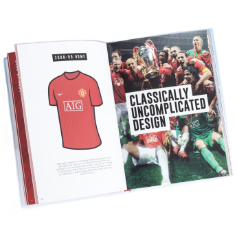 Manchester United kniha Classic Kits