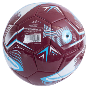 West Ham United futbalová lopta Turbine - size 5