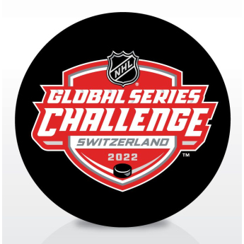 NHL produkty puk Global Series 2022 Challenge Switzerland Generic Logo