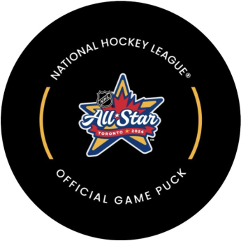 Toronto Maple Leafs puk 2024 All-Star Toronto Officially Licensed Game Puck Design