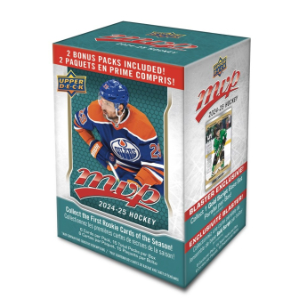 NHL boxy hokejové karty NHL 2024-25 Upper Deck MVP Hockey Blaster Box