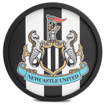 Newcastle United nástenné hodiny Metal LED Logo