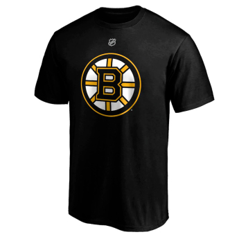 Boston Bruins pánske tričko David Pastrnak #88 Iconic Name & Number Graphic