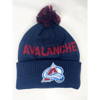 Colorado Avalanche detská zimná čiapka Cufed Knit With Pom