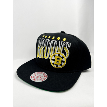 Boston Bruins čiapka flat šiltovka Line Work Snapback Vntg