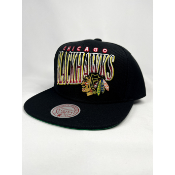 Chicago Blackhawks čiapka flat šiltovka Line Work Snapback